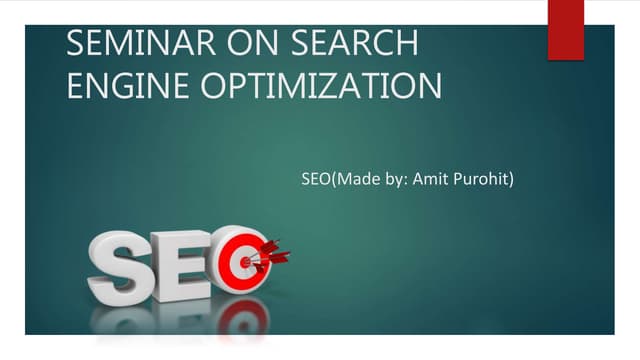 Search Engine Optimization