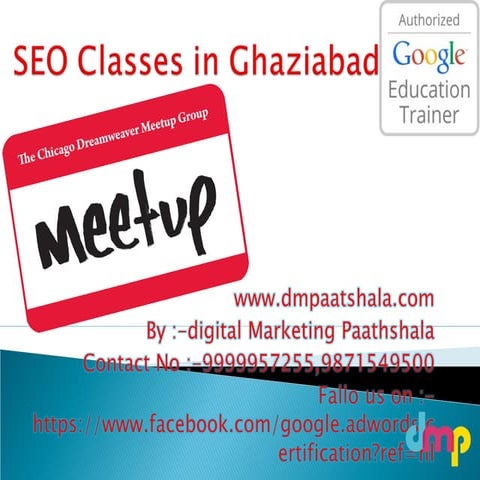 Search Engine Optimization courses in ghaziabad, Search engine Optimization t...