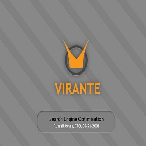 Search Engine Optimization Basic