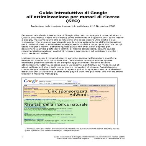 Search Engine Optimization