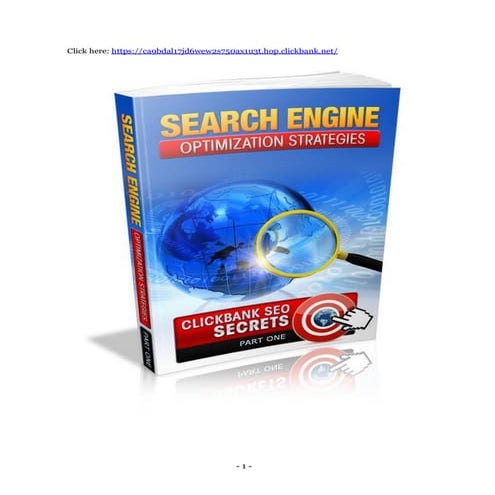 Search engine optimization strategies   part .1