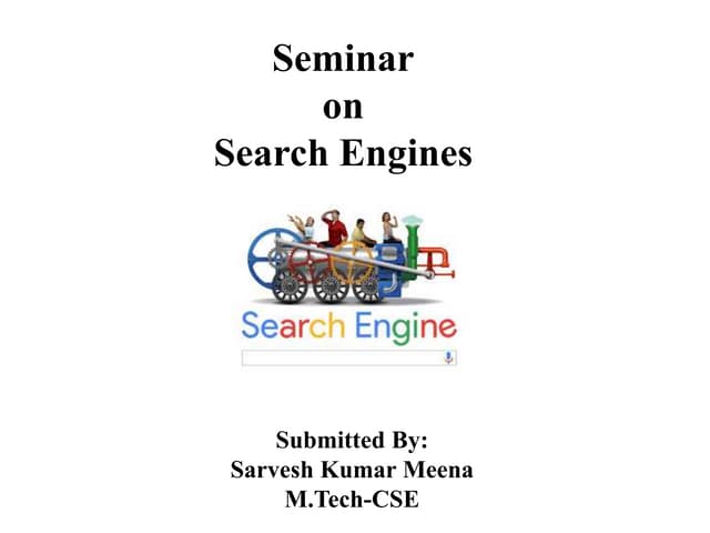 Search engine ppt