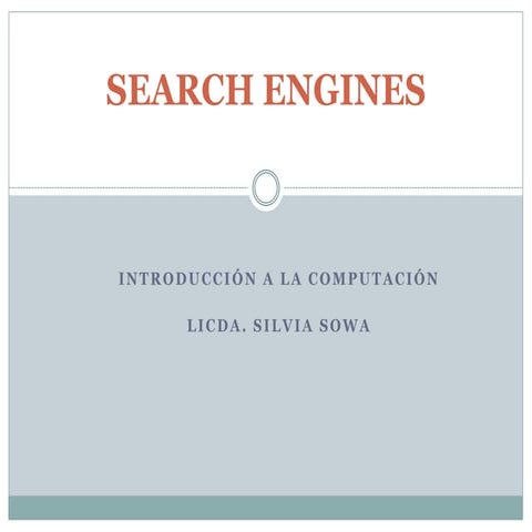 Search engines