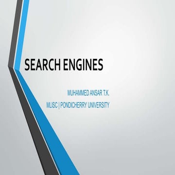 Search engines
