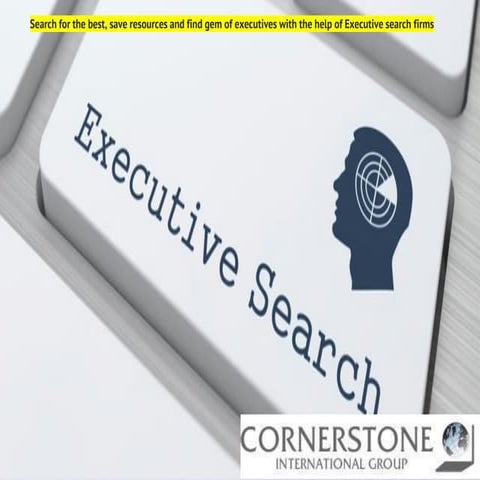 Executive search firms | PPTX
