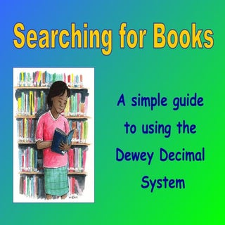 Searching For Books Dewey System 12...
