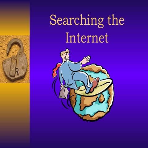 Searching the internet