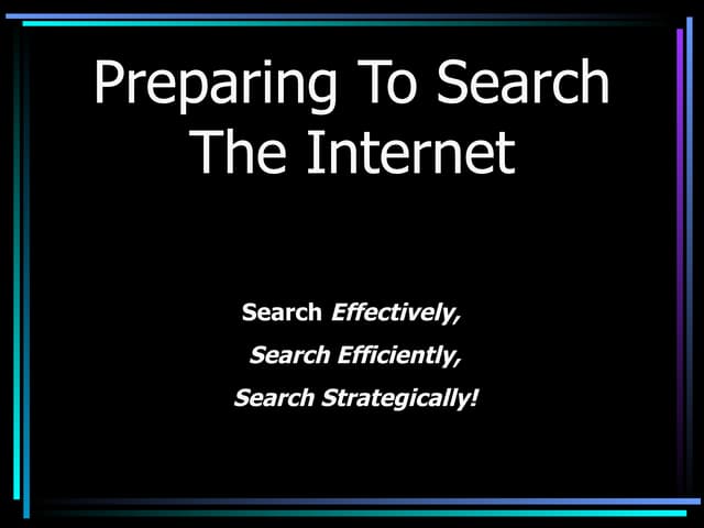Internet 101