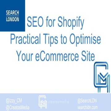 SEO for shopify practical tips to optimise your e commerce site - 26.01.2021