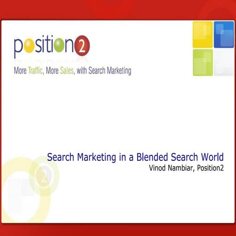 Search Marketing In A Blended Search World (Tin180 Com)