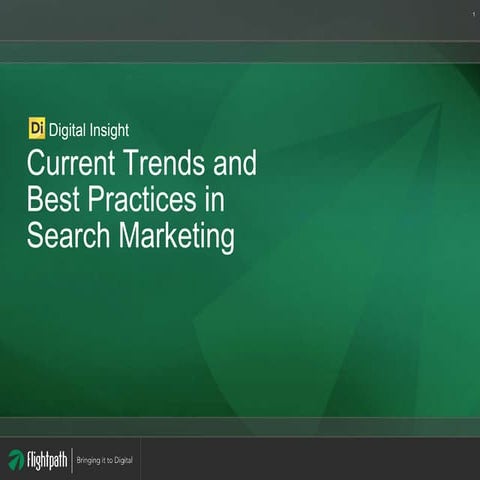 Current Trends and Best Practices in Search Marketing