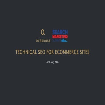 Technical SEO for Ecommerce Websites