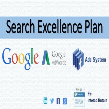 Search Marketing Strategy - Search Excellence Plan