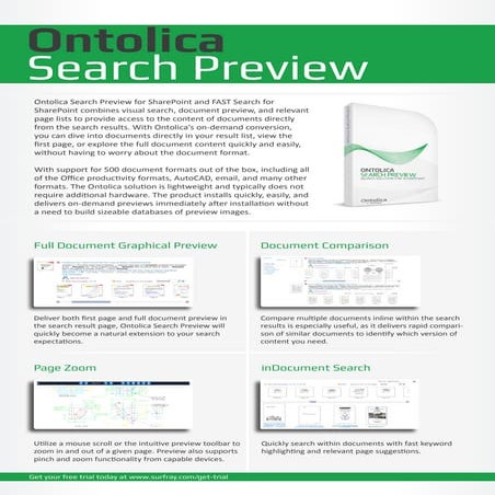 Ontolica Search Preview Brochure