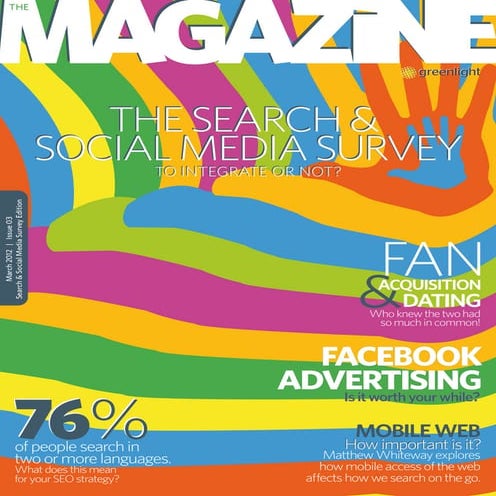 Greenlight's Magazine: Search & Social Media Survey Edition