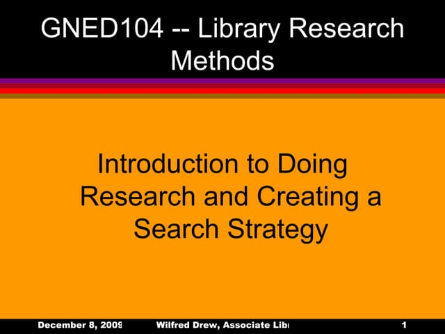 Search Strategy
