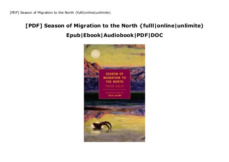 [PDF] Season of Migration to the North {fulll|online|unlimite)