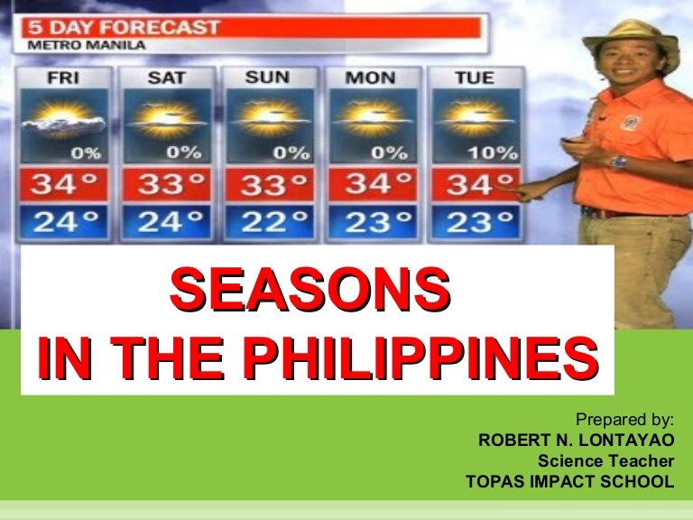 Seasons in the Philippines