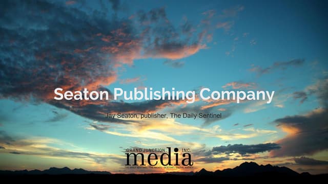 The Independent Media Company: Today/Tomorrow – Seaton Publishing