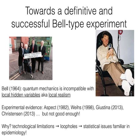 Epidemiology Meets Quantum: Statistics, Causality, and Bell's Theorem