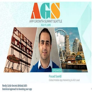 App Store Optimization Nerdy Little Secrets - App Growth Summit Seattle Prese...