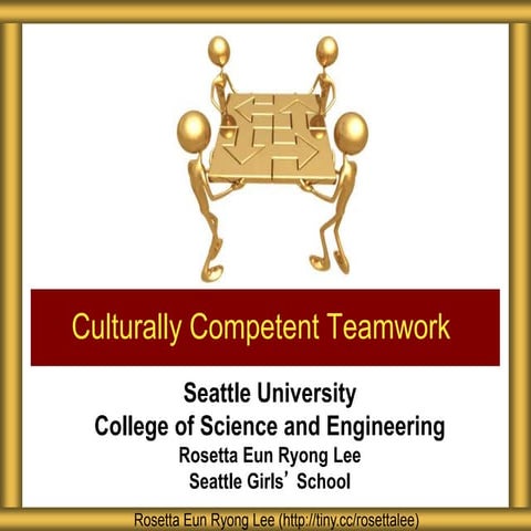 Seattle University CSEE Culturally Competent Teams