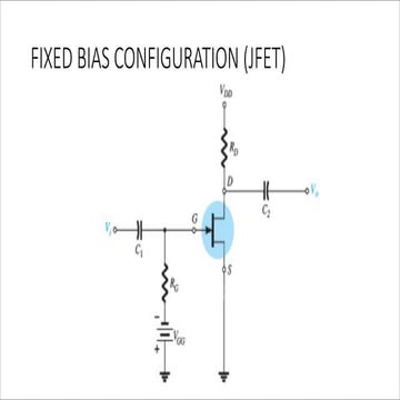 FIELD EFFECT TRANSISTOR FIXED BIAS CONFIGURATION | PPT