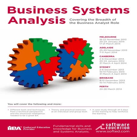 Business Systems Analysis