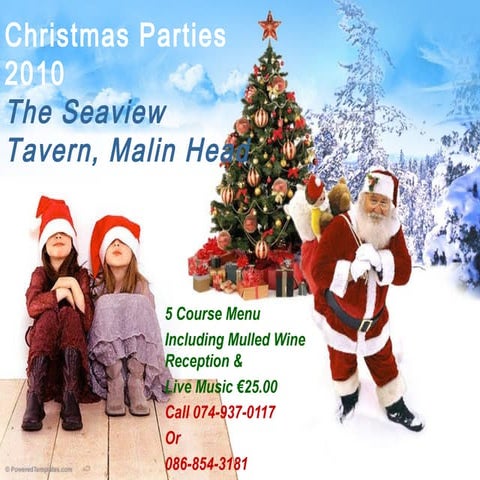 Seaview Malin Head Party Nights