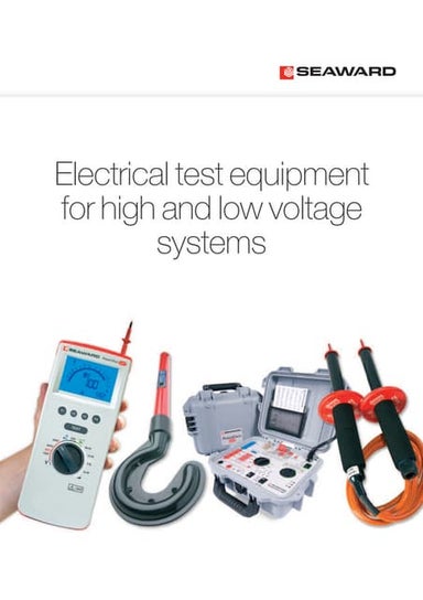 Seaward KD1E High Voltage HV Indicators & Detectors, Phasing Units, Ammeters ...