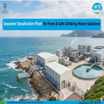 Seawater Desalination Plant Process, Benefits & Advanced Water ...