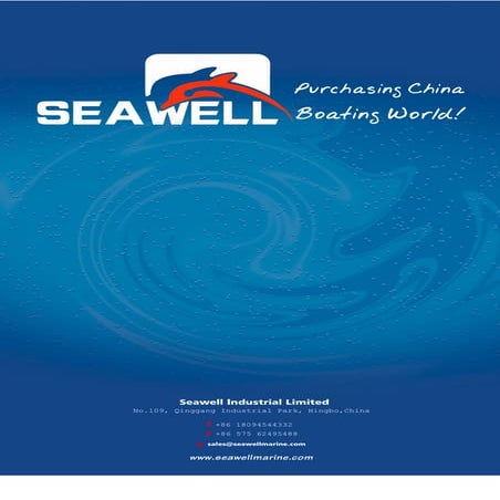 Seawell Marine Catalogue 2015