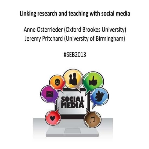 Linking research with social media