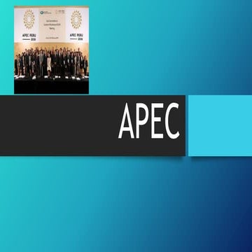 APEC cooperacion economica | PPT