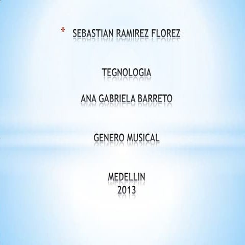 Sebastian ramirez florez