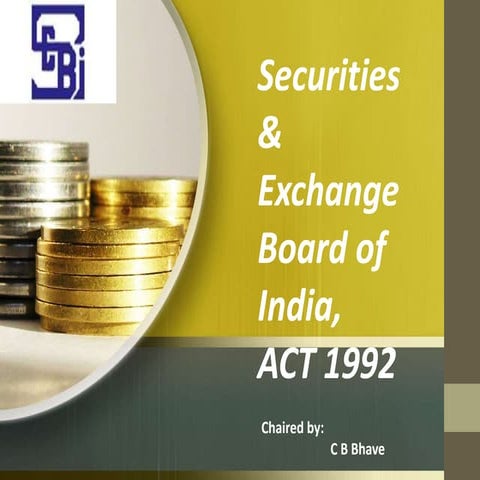 SEBI ACT 1992