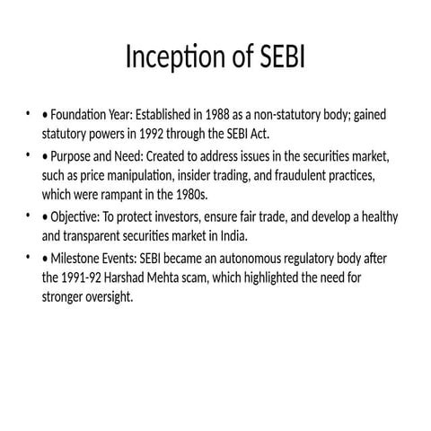 Role of SEBI in Preventing Financial Crimes in Indian Securities ...