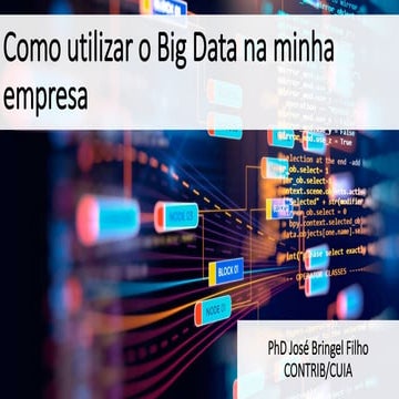 Como utilizar Bid Data na minha empres