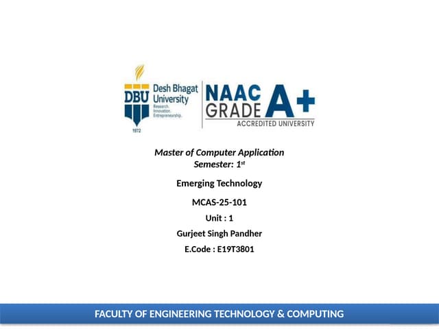 Computer System Architecture Notes SEC-A.pptx