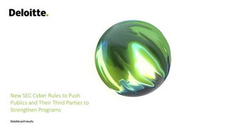 New SEC Cyber Rules to Push Publics and Their Third Parties to Strengthen Pro...