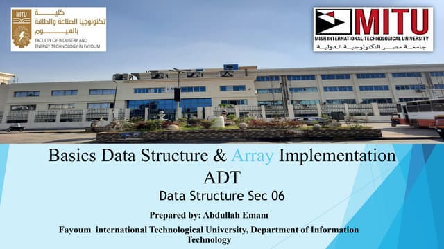 Sec 06 Basics Data Structure & Array Implementation .pdf