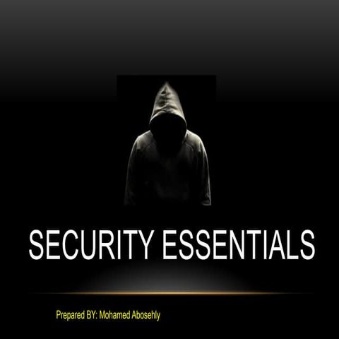 Introduction to cyber security fundamentals | PPTX