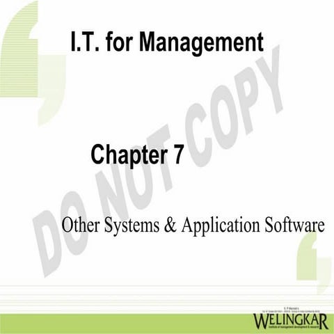 Other Systems & Application Software