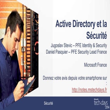 Active Directory et la Sécurité