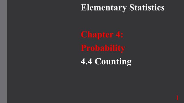 Counting