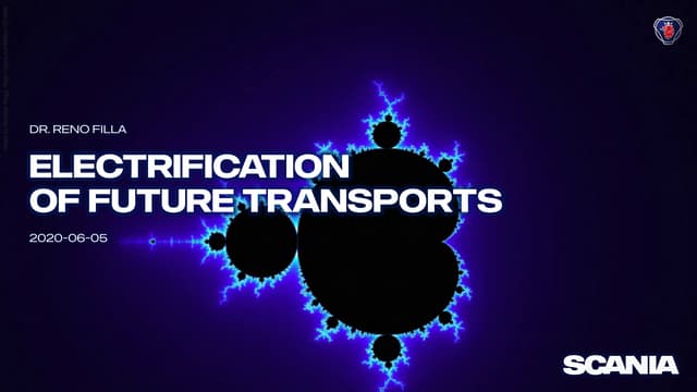 SEC lecture "Electrification of Future Transports"