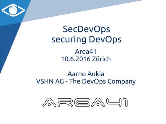 Securing DevOps