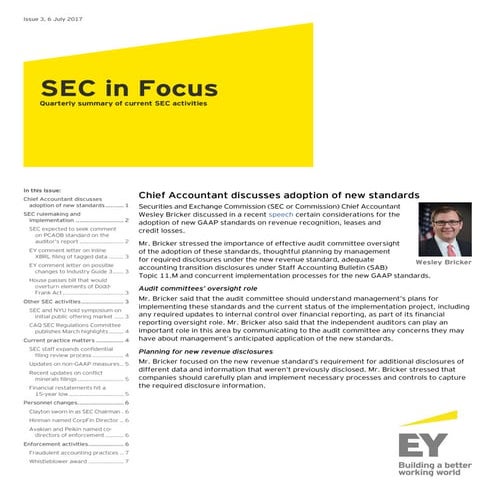 SEC in Focus (2nd Quarter)