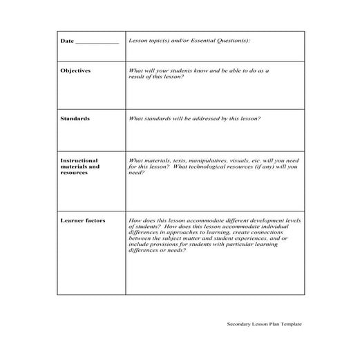 Sec lesson plan_template
