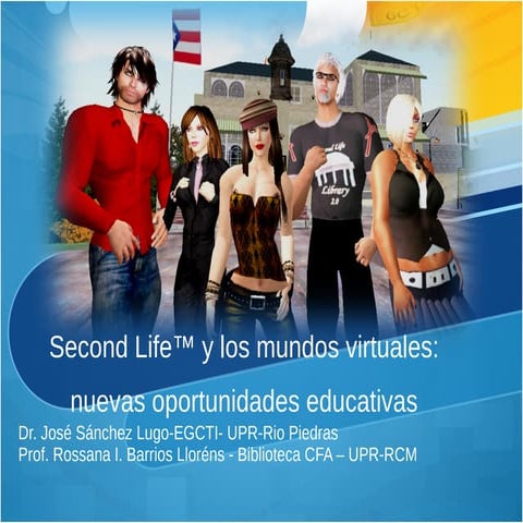 Mapa conceptual second life | PPTX
